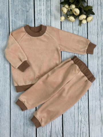 Купить оптом 343. Костюм ясельный, 80% хлопок, 20% ПЭ 80-86-92 в Магнитогорске